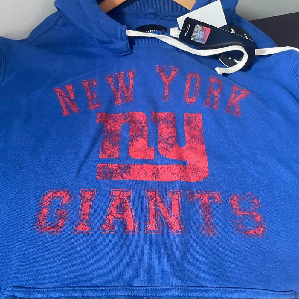 NFL x Darius Rucker Collection by Fanatics Royal New York Giants Coaches Hoodie - Picture 4 of 10